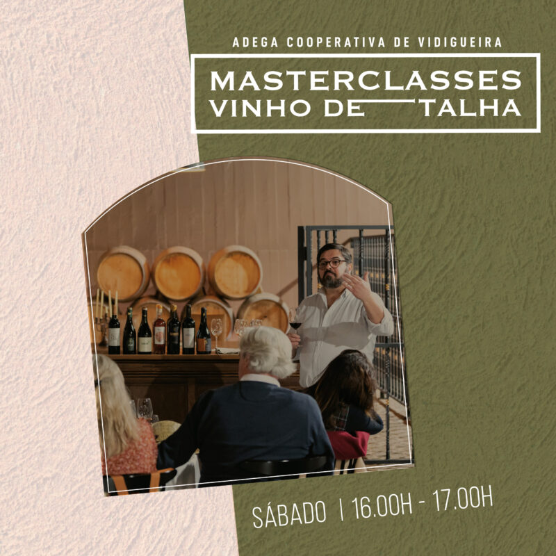 Talha à Mesa Masterclass Adega Vidigueira